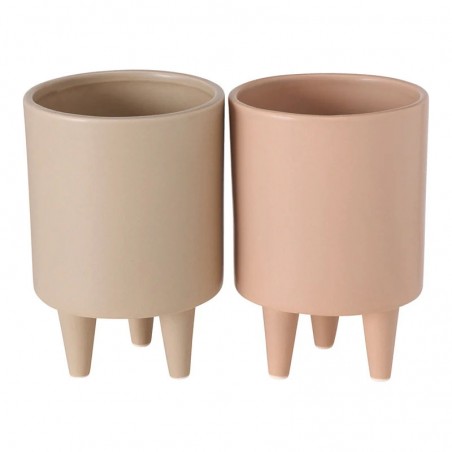 BOLTZE set 2 kvetináčov "Audriana" - 15 x Ø 10 cm