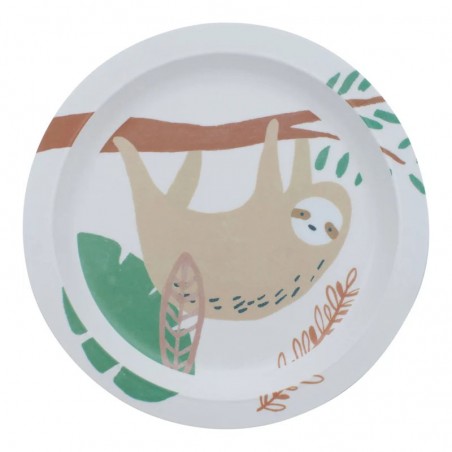 SEBRA detský tanier "Wildlife" - Ø 21,5 cm