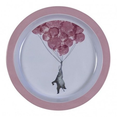 SEBRA detský tanier "In the Sky" - Ø 21,5 cm