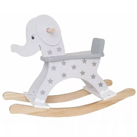 JABADABADO húpací slon "Wooden Rocking Elephant"