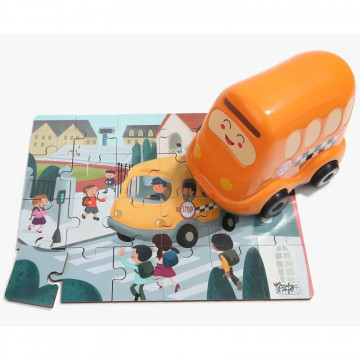 TOP BRIGHT drevené puzzle v...