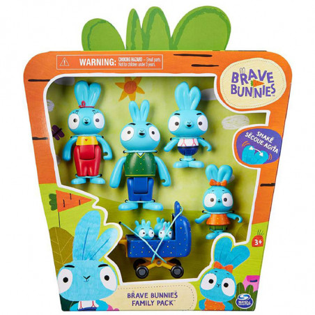 SPIN MASTER 5-dielny set rodinky "Brave Bunnies Family Pack"