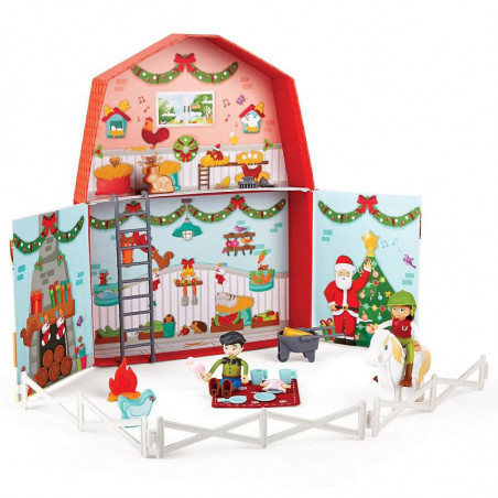 HAPE adventný kalendár "Ponyhof"