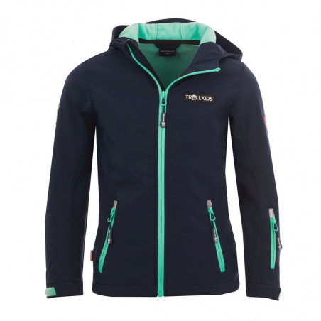 TROLLKIDS detská softshellová bunda "Oslofjord"