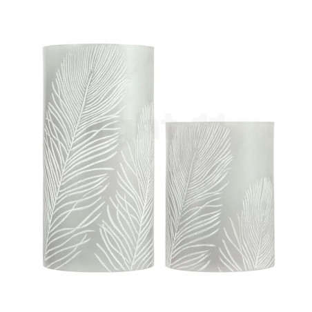 PAULEEN LED sviečka sada 2 ks "Cosy Feather"