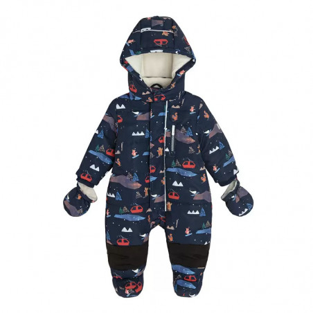 COOL CLUB zimný overal "Christmas print" - 80