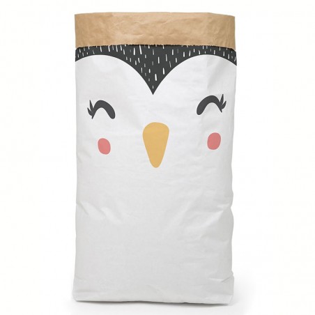 REALLY NICE THINGS úložné vrece "Happy Penguin"