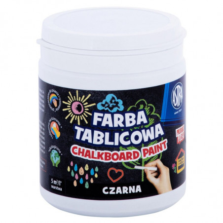 ASTRA tabuľová farba, čierna - 250 ml
