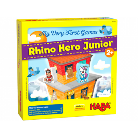 HABA prvá spoločenská hra "Rhino Hero Junior"