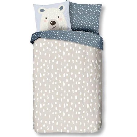 GOOD MORNING bavlnené detské obliečky "Bear" - 140 x 200/220 cm