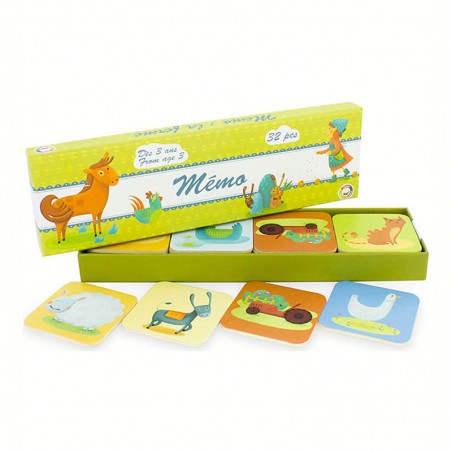 ULYSSE pexeso: pamäťová hra "Farm"