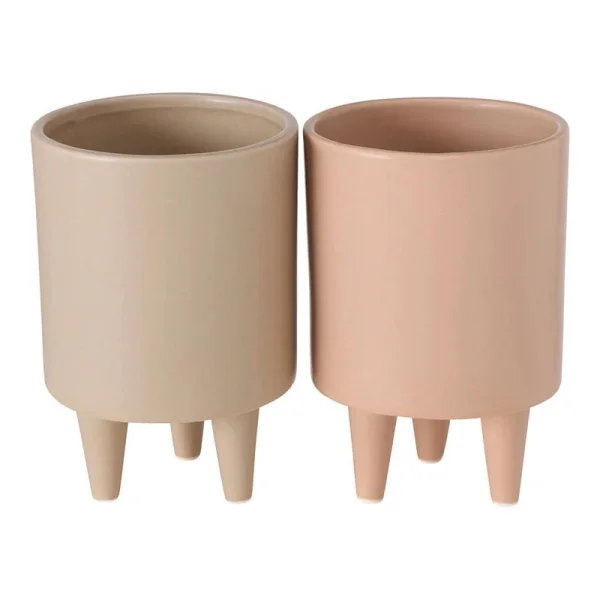 BOLTZE set 2 kvetináčov "Audriana" - 15 x Ø 10 cm