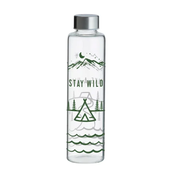TYPHOON fľaša na pitie "PURE STAY WILD" - 600 ml