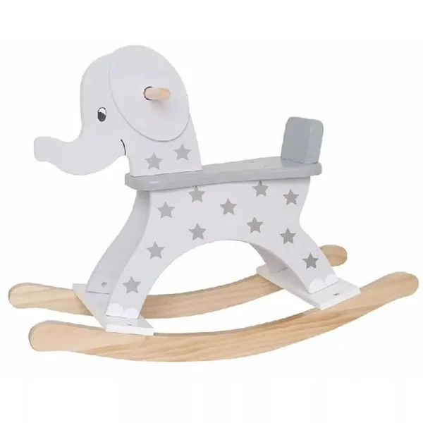 JABADABADO húpací slon "Wooden Rocking Elephant"