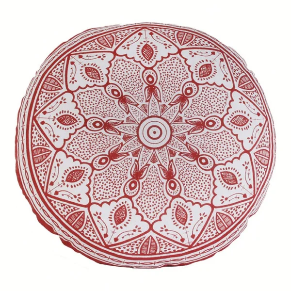 THE HOME DECO FACTORY vankúš "Boho" II - Ø 40 cm