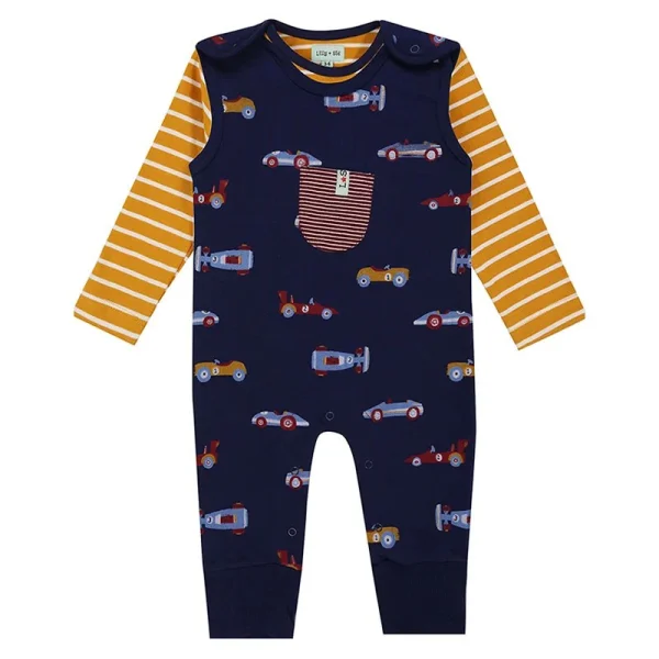 LILLY AND SID 2-dielny set "Car Print"