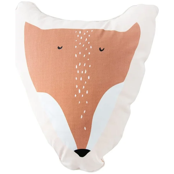 TRIXIE detský obojstranný vankúš "Mr. Fox" - 35 x 35 cm