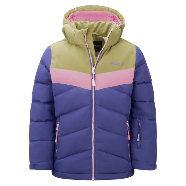 TROLLKIDS Ski/Snowboardová bunda "Hafjell XT" zeleno/petrolejová (kópia)
